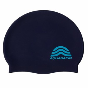 Swimming Cap Aquarapid Cuffia Dark blue Silicone