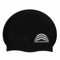 Swimming Cap Aquarapid Cuffia Black Silicone