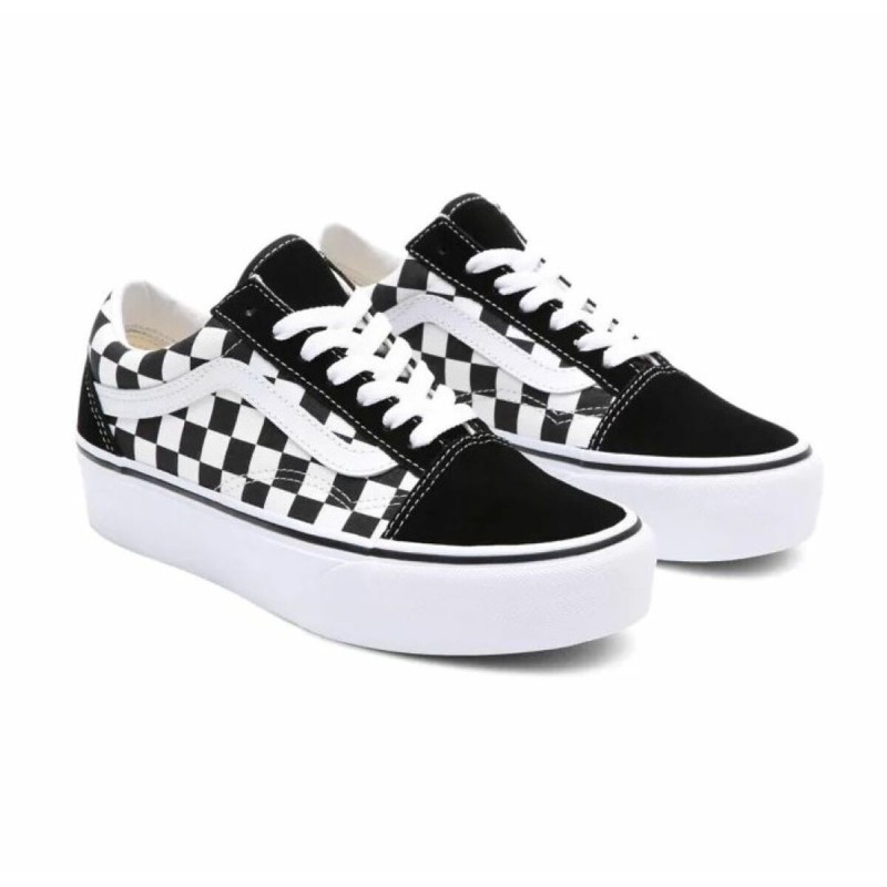 Casual Damenturnschuh Vans OLD SKOOL PLAFORM VN0A3B3UHRK1 Schwarz