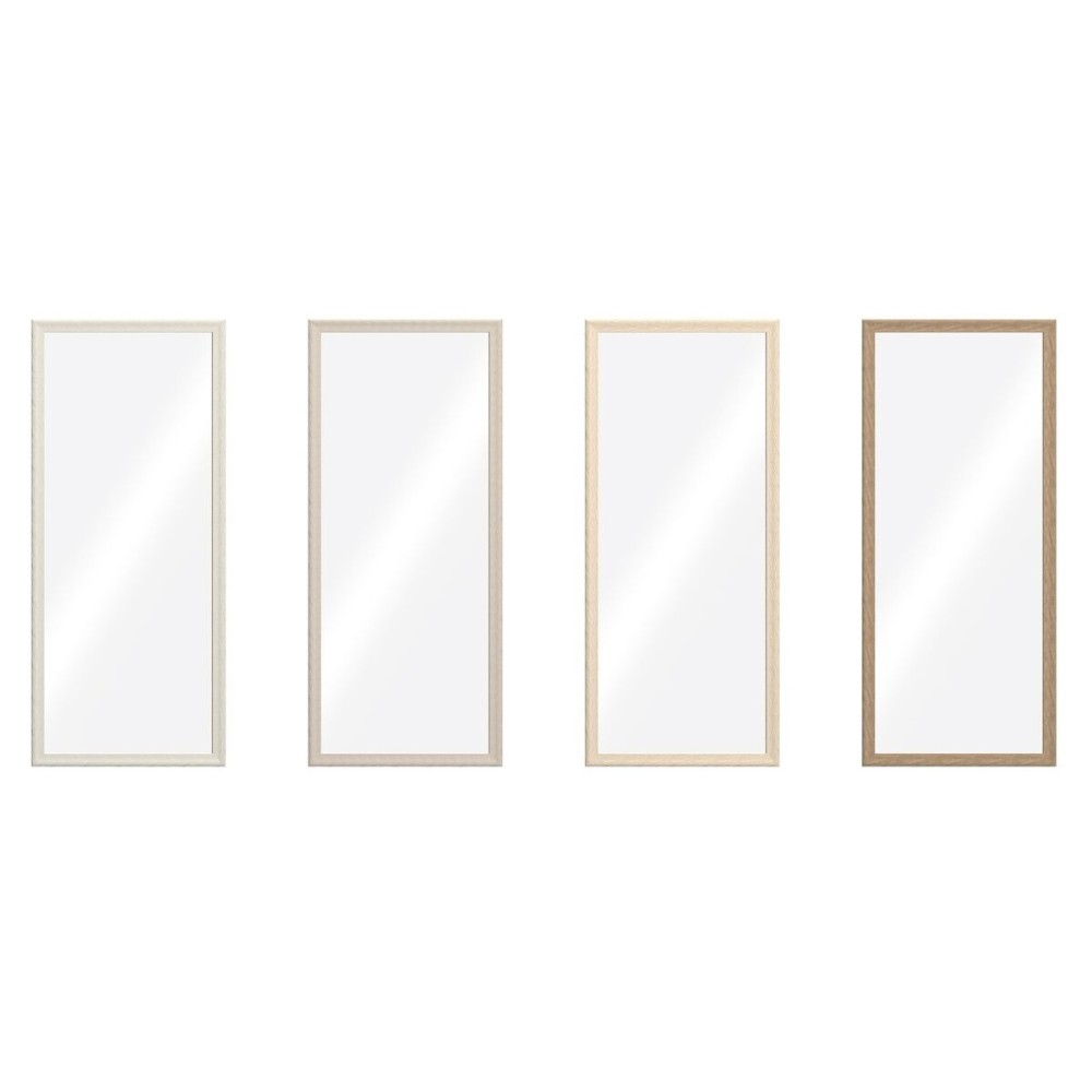 Wall mirror Home ESPRIT Brown Beige Grey Urban 67 x 2 x 156 cm (4 Units)