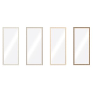 Wall mirror Home ESPRIT Brown Beige Grey Urban 67 x 2 x 156 cm (4 Units)