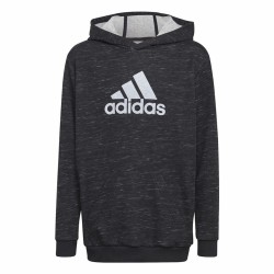 Jungen Sweater mit Kapuze Adidas Future Badge Schwarz