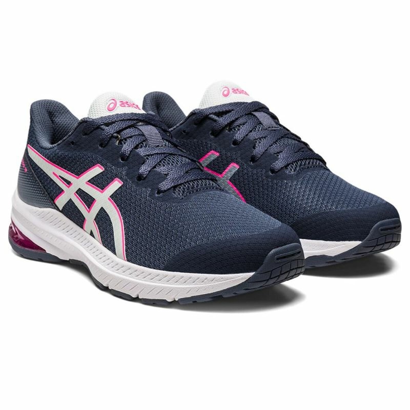 Chaussures de Running pour Enfants Asics GT-1000 12 GS Bleu foncé