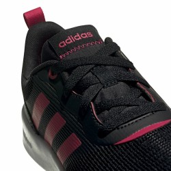 Chaussures de Sport pour Enfants Adidas QT Racer 2.0 Noir