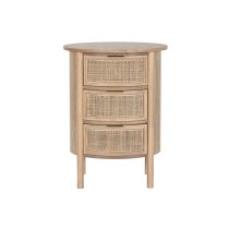 Table de Nuit Home ESPRIT Naturel Caoutchouc 48 x 35 x 66 cm