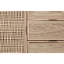 Sideboard Home ESPRIT Rattan Fir 136 x 38 x 80 cm