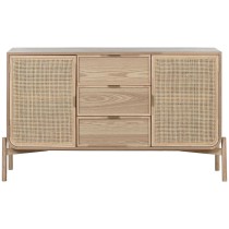 Sideboard Home ESPRIT Rattan Fir 136 x 38 x 80 cm