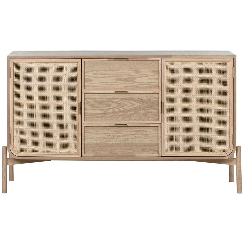 Sideboard Home ESPRIT Rattan Fir 136 x 38 x 80 cm