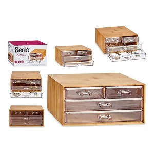 Jewelry box Bamboo Methacrylate (15 x 12 x 24,5 cm)
