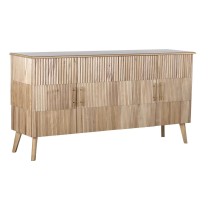 Sideboard DKD Home Decor Golden Light brown Paolownia wood MDF Wood 157 x 40 x 80 cm