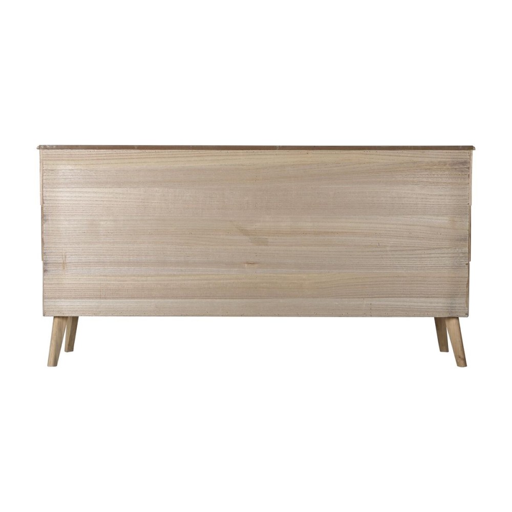 Sideboard DKD Home Decor Golden Light brown Paolownia wood MDF Wood 157 x 40 x 80 cm