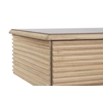Console DKD Home Decor 100 x 40 x 76 cm Doré Marron Clair Bois de paulownia Bois MDF