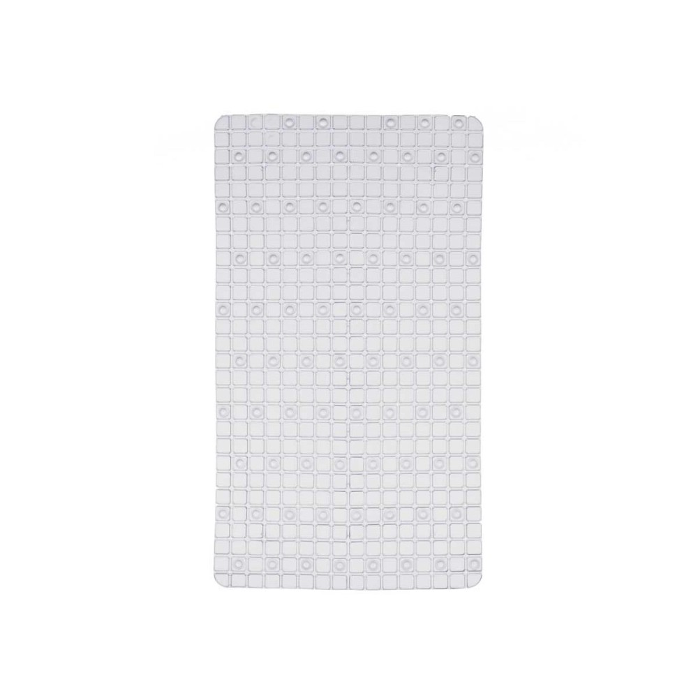 Non-slip Shower Mat Frames Transparent PVC 67,7 x 38,5 x 0,7 cm (6 Units)