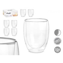 Verre d'eau Vivalto OCT-DG2061 Transparent Verre Borosilicaté 326 ml (6 Unités)
