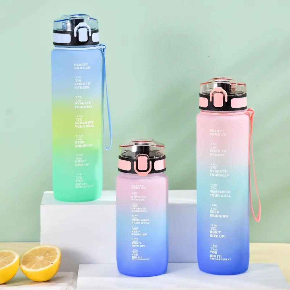 Wasserflasche Bewinner Bunt 800 ml 7,5 x 23,5 cm (12 Stück)