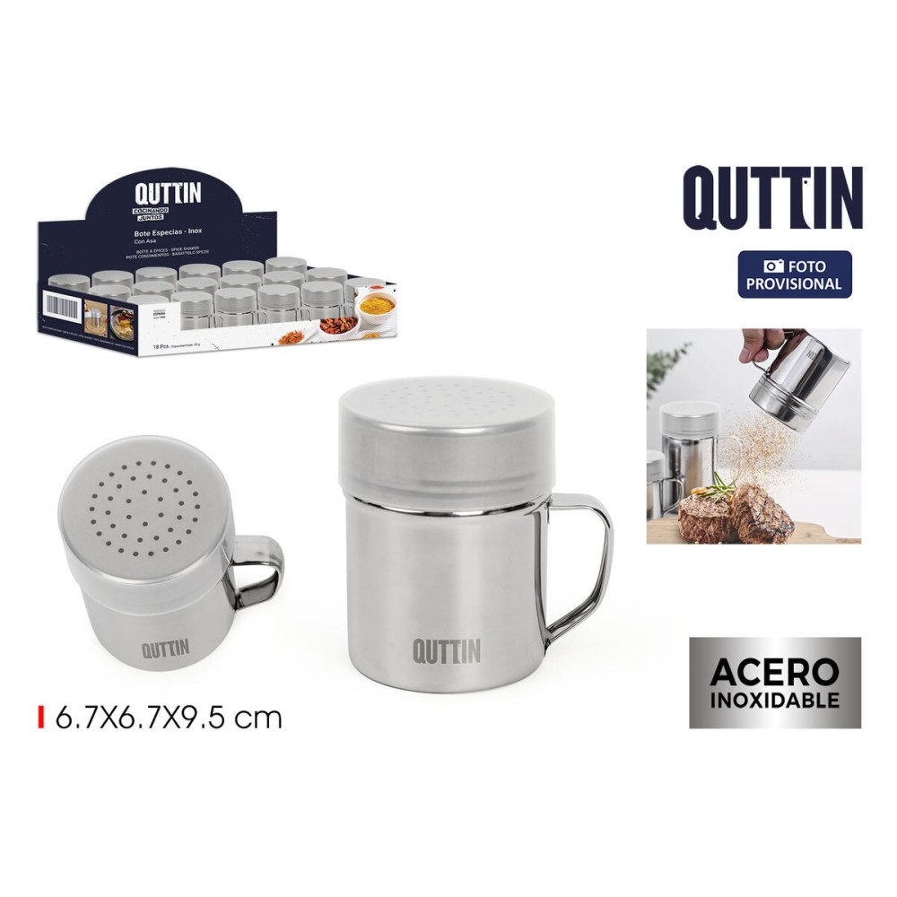 Gewürzdosen Quttin Stahl (18 Stück)
