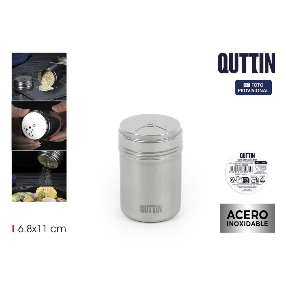 Gewürzdosen Quttin Stahl (24 Stück)