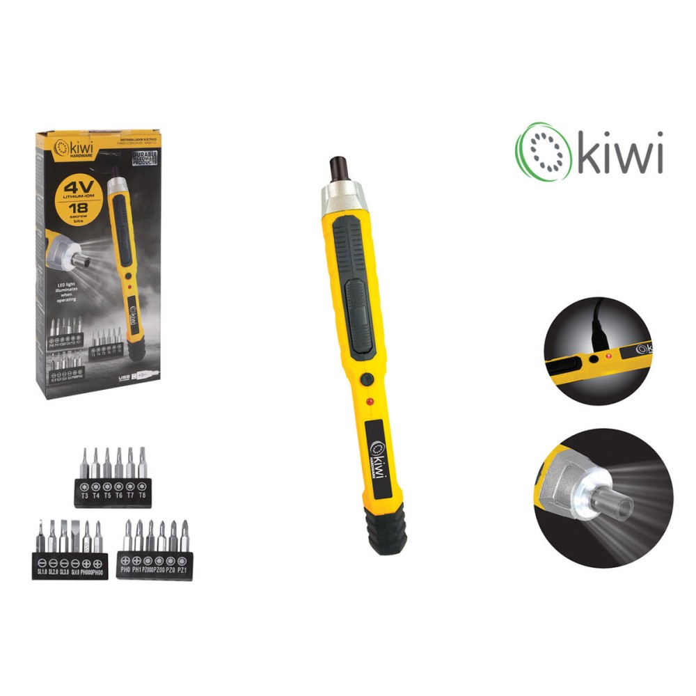 Elektrischer Schraubenzieher Kiwi (5 Stück)