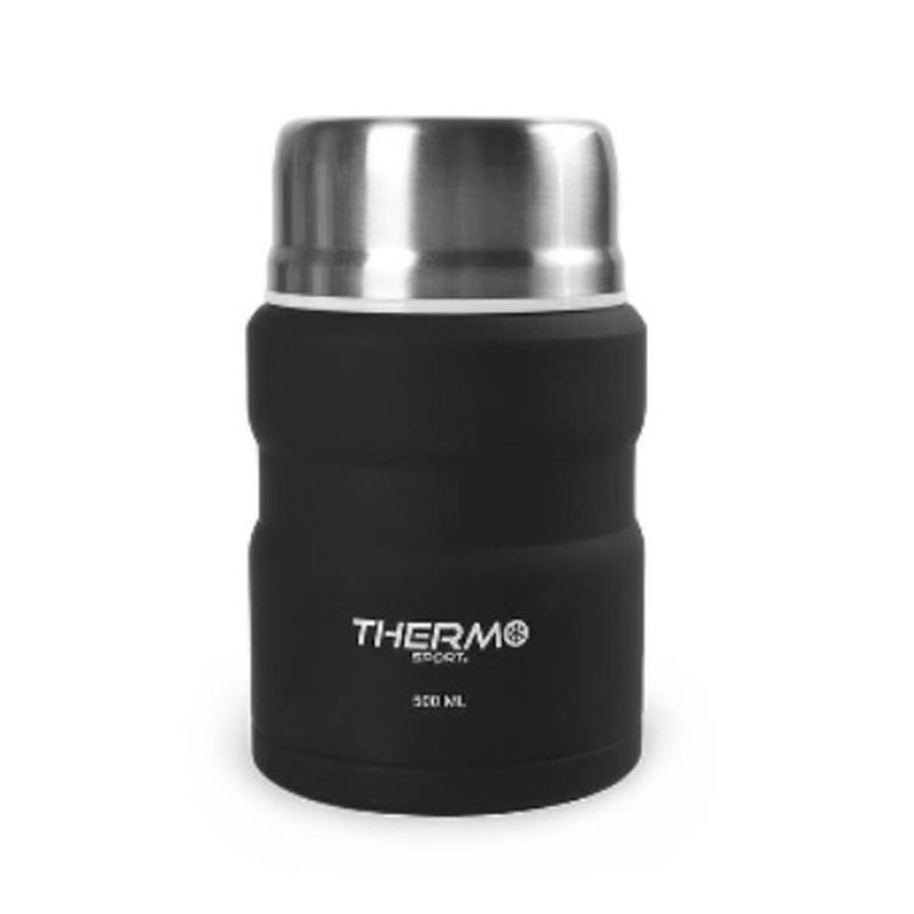 Thermoskanne für Lebensmittel ThermoSport Schwarz Stahl 500 ml (6 Stück)