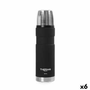 Thermosflasche ThermoSport Schwarz 500 ml (6 Stück)