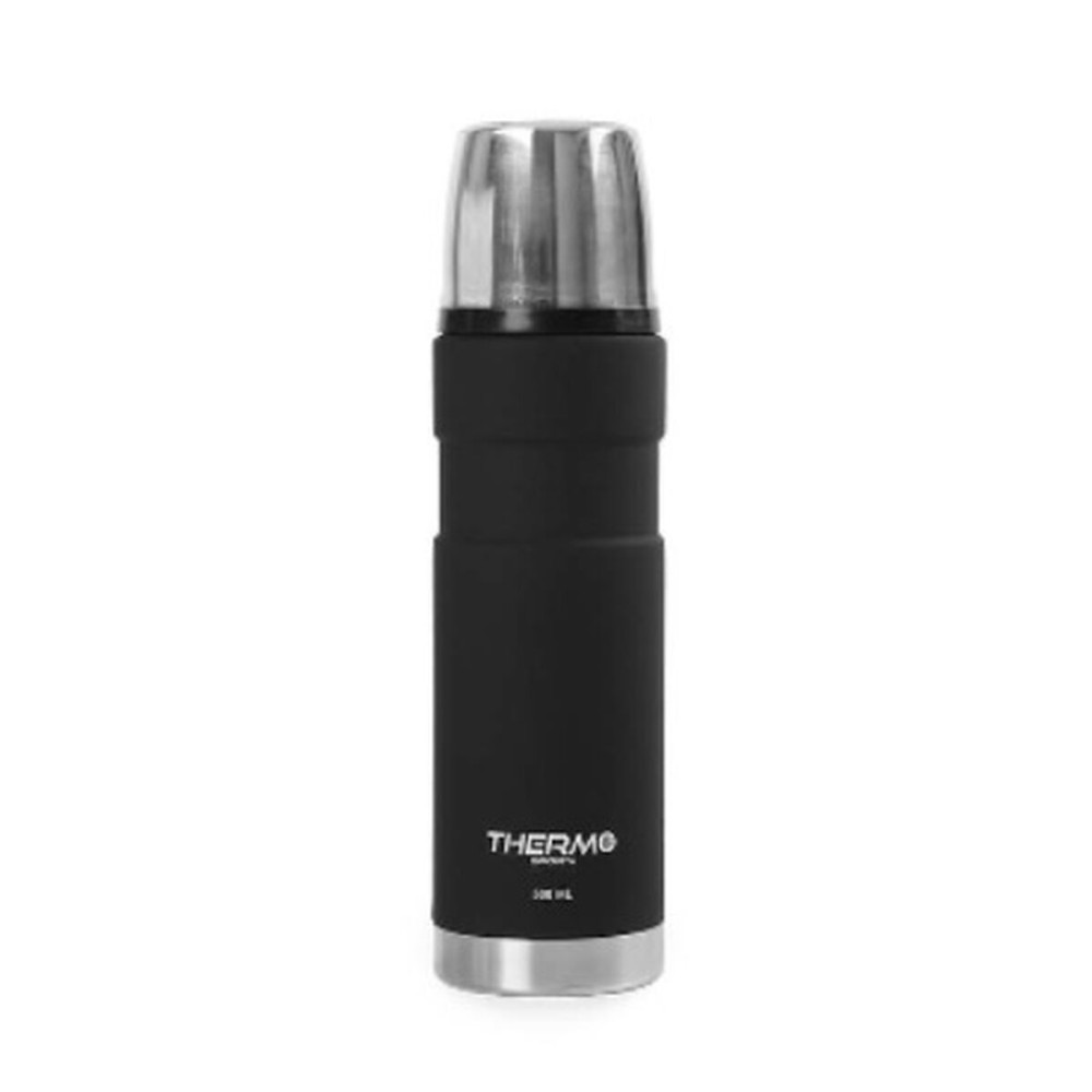 Thermosflasche ThermoSport Schwarz 500 ml (6 Stück)
