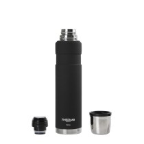 Thermosflasche ThermoSport Schwarz 1 L (6 Stück)