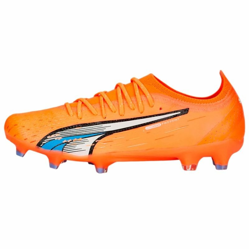 Chaussures de Football pour Adultes Puma Ultra Ultimate Fg/Ag  Orange Femme