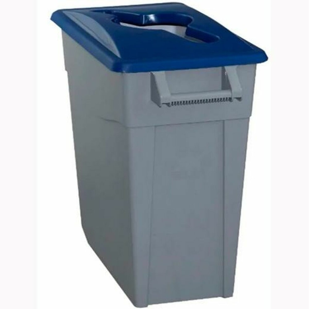 Poubelle recyclage Denox Bleu 65 L (2 Unités)