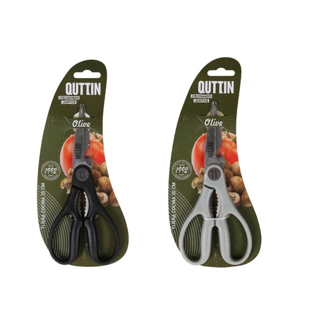 Ciseaux de Cuisine Quttin Sybarite 20 cm Dénoyauteur (16 Unités)