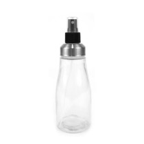 Ölfläschchen Anna Durchsichtig Silberfarben Glas 330 ml (12 Stück)