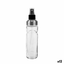 Ölfläschchen Anna Durchsichtig Silberfarben Glas 175 ml (12 Stück)