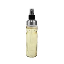 Cruet Anna Transparent Silver Glass 175 ml (12 Units)