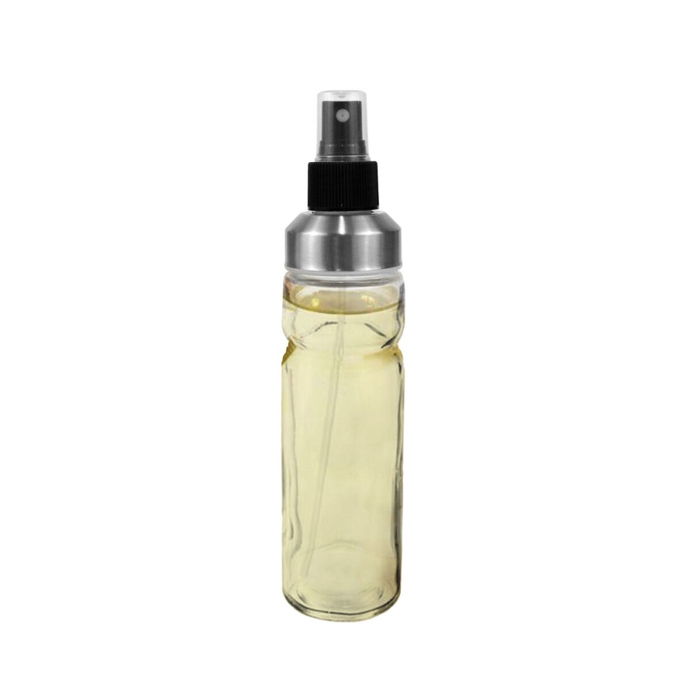 Ölfläschchen Anna Durchsichtig Silberfarben Glas 175 ml (12 Stück)