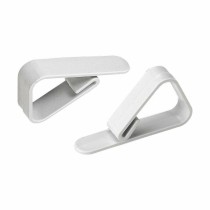 Pince pour nappe Algon Lot Blanc 10 Pièces 3,90 x 1,30 x 5,50 cm (24 Unités)