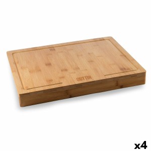 Planche à découper Quttin Bambou 45 x 35 x 1,2 cm (4 Unités)