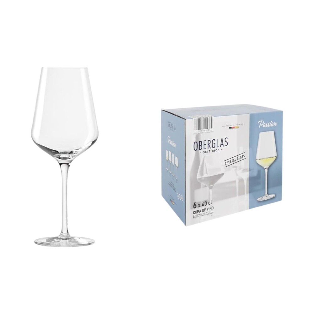 Set de verres à vin Inde Passion 400 ml 6 Pièces