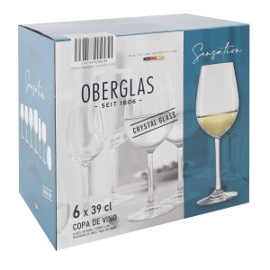 Weinglas-Set Inde Sensation 390 ml 6 Stücke