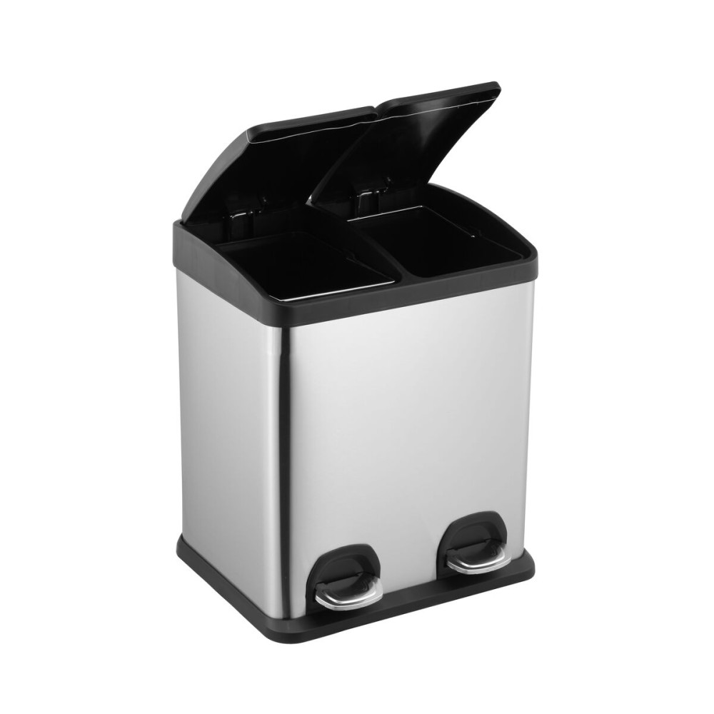 Recycling Waste Bin Confortime Stainless steel