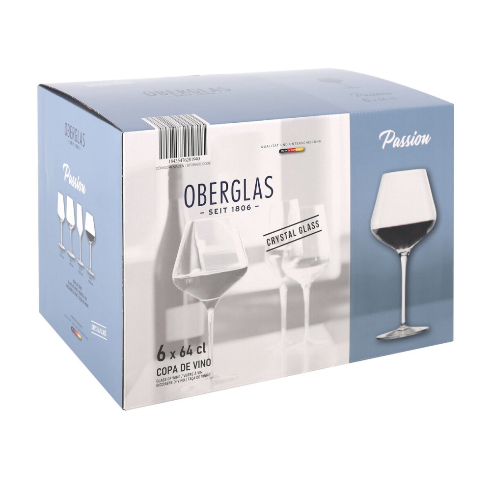 Set de verres à vin Inde Passion 640 ml 6 Pièces