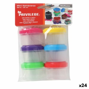 Lunchbox-Set Privilege 35 ml Ø 4,5 x 3 cm 6 Stücke (24 Stück)