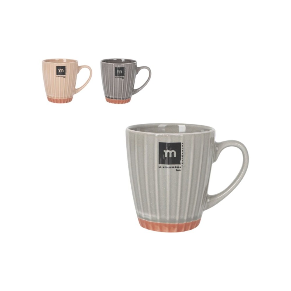 Tasse de café et de thé La Mediterránea Melody 220 ml (36 Unités)