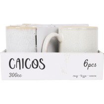 Tasse mug La Mediterránea Caicos Rectangulaire 300 ml (24 Unités)