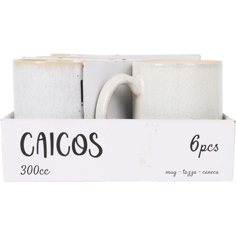 Tasse mug La Mediterránea Caicos Rectangulaire 300 ml (24 Unités)