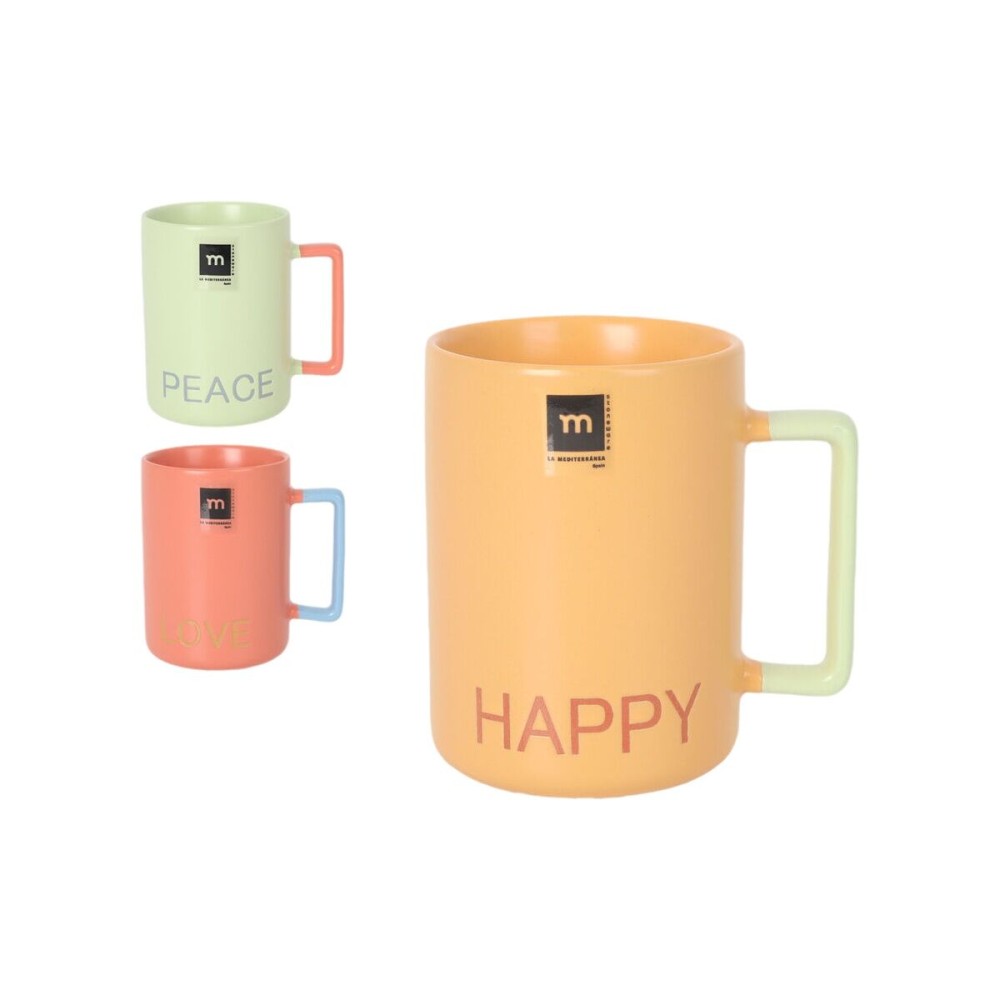 Tasse mug La Mediterránea Love&peace (24 Unités)
