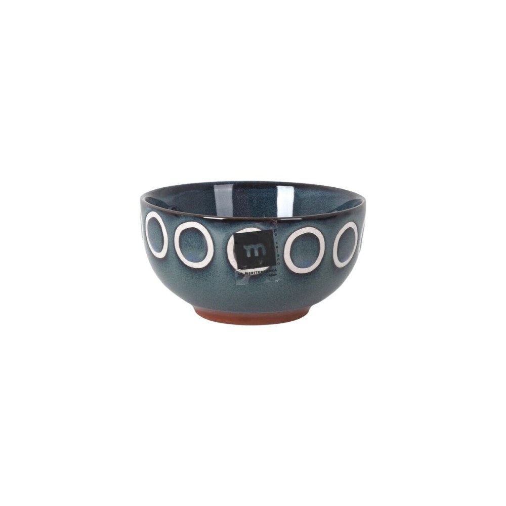Bol La Mediterránea Almudena Bleu Ø 11 cm (48 Unités)