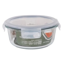 Boîte à lunch hermétique Santa Clara Transparent Ø 17 cm 0,9 l (6 Unités)