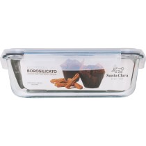 Lunchbox hermetisch Santa Clara Durchsichtig rechteckig 1,5 L (6 Stück)