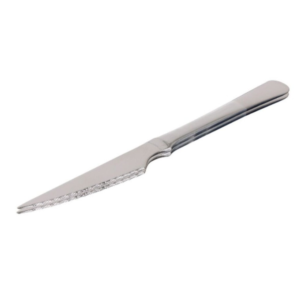 Steakmesser-Set Quttin Classic Silberfarben Edelstahl 21,5 x 1,9 cm 2 Stücke (12 Stück)