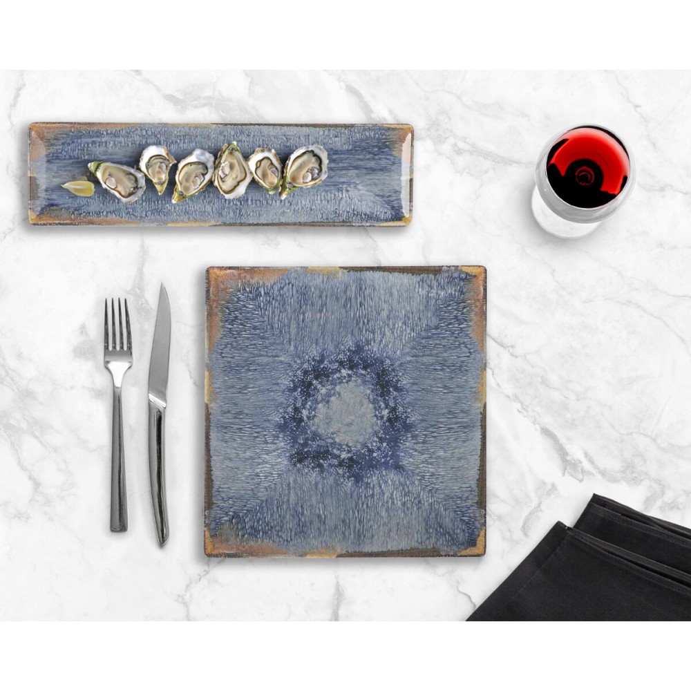 Plat à Gratin La Mediterránea Aelia Rectangulaire 30 x 8 x 2 cm (24 Unités)