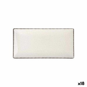 Plat à Gratin La Mediterránea Anllo Rectangulaire 30 x 15 x 2 cm (18 Unités)